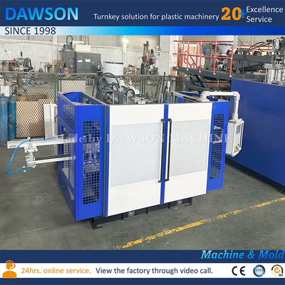 HDPE 500 ml 900 ml Dubbelstation Vier Stempelkoppen Extrusie Blaasgietmachine