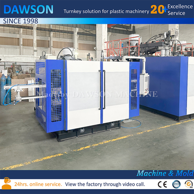 Kleine fles Dubbelstation Blaasvormmachine Wasmiddel Fles Extrusie Blaasvormmachine