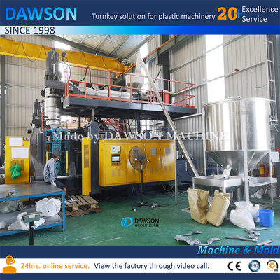 Automatische kunststof drijvende pontonplatform machine HDPE extrusieblaasvormmachine