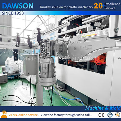 High Speed HDPE Wasmiddel Dubbelstation Fles Extrusie Blaasmachine