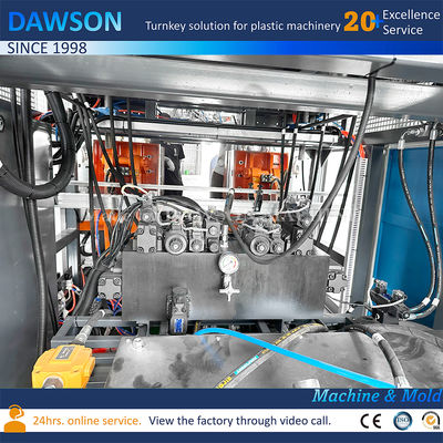Hoge Snelheid HDPE Wasmiddel Dubbel Station Fles Extrusie Blaas Machine Prijs