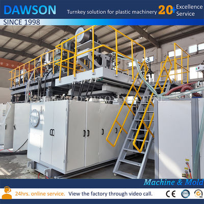 PP PE ABS Auto Spare Parts Plastic Airbox Input Hose 3D Blowing Molding Machine