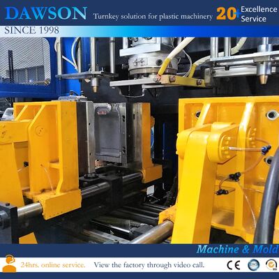 HDPE PP Plastic Processed Blow Molding Machine voor 5 liter Jerry Can Engine Oil Flasch Chemical Container Manufacturing