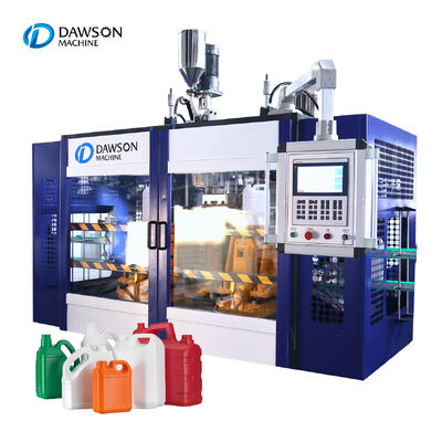 85 mm schroefdiameter 110kN Klemkracht Plastic Hdpe Wasmiddel Fles maken Extrusie Blaasgietmachine