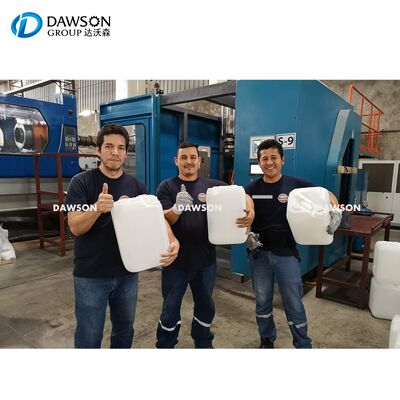 Arbeidsbehoefte 1 tot 2 Operator Plastic 30 liter Jerry Can Maken Volledig Automatische Blow Moulding Machine Productie Machinery