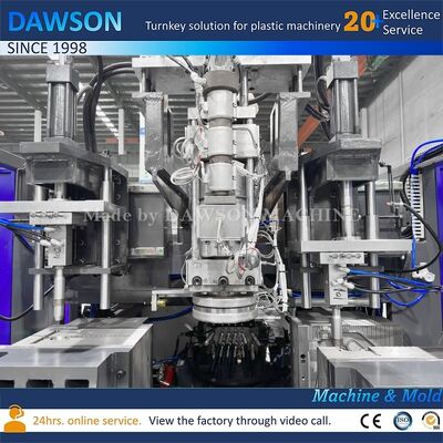 Aluminium met beryllium koperen matrijsmateriaal 5L 8L 10L plastic flesblaasmachine HDPE machine cyclustijd 21,6 seconden