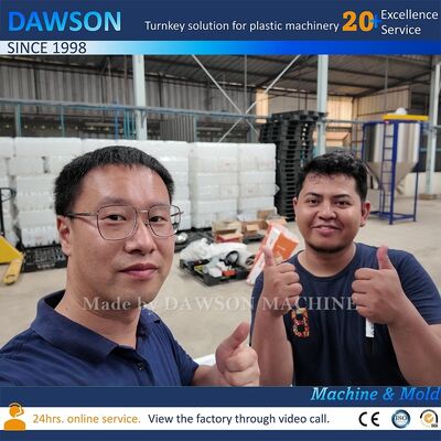 270 kN Klemkracht Volautomatische EVA Plastic 10L 15L 20L 25L 30L HDPE Jerrycan Drum Extrusie Blaasvormmachine