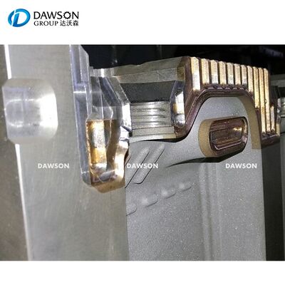 75 kg per uur output blaasmachine enkele station of dubbele station voor het produceren van 2L 5L HDPE smeermiddelflessen