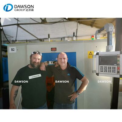 75 kg per uur output blaasmachine enkele station of dubbele station voor het produceren van 2L 5L HDPE smeermiddelflessen