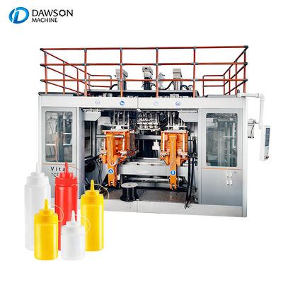 High Speed Double Station Bottle Blow Molding Machine voor ketchupflessen van 1L tot 3L