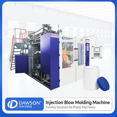 High Productivity HDPE Wide Mouth Straight-Sided Canister Making Machine met 5 matraskoppen