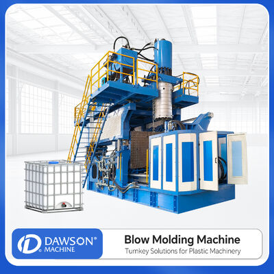 1000L Extrusie-blaasgietmachine met accumulatorhoofdontwerp voor productie van IBC-tanks met een hoge productiviteit