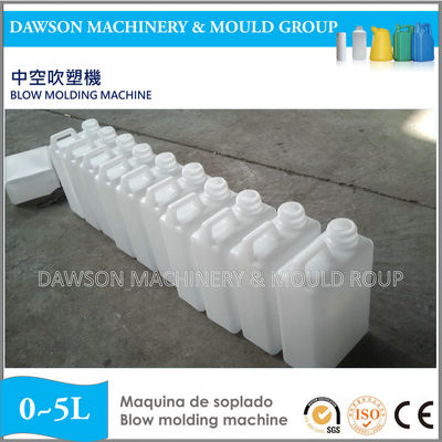 HDPE 2L 5L Olievat auto-Deflashing Jerry Can Water Bottle Making Uitdrijvingsslag het Vormen Machineprijs