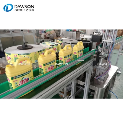 Volledige Automatische Plastic flessen Vierkante en Ronde Sticker Etiketteringsmachine voor Dubbele kant en Ronde