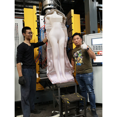 De plastic Holle Mannelijke Vrouwelijke Vormende Machine Van gemiddelde lengte van Making Machinery Blow van de Mislukkingsledenpop Model